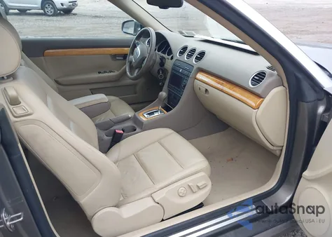 2007 Audi A4 2.0T from USA, damaged, VIN WAUDF48H37K035404